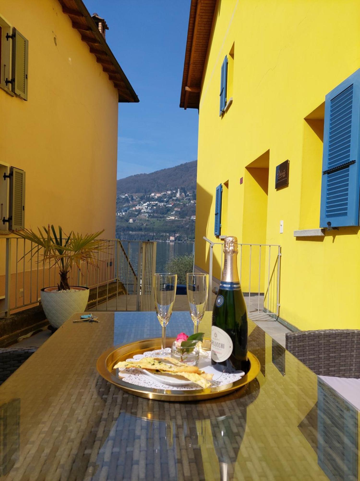 Dolceresio Lugano Lake B&B Brusino Arsizio Exterior photo